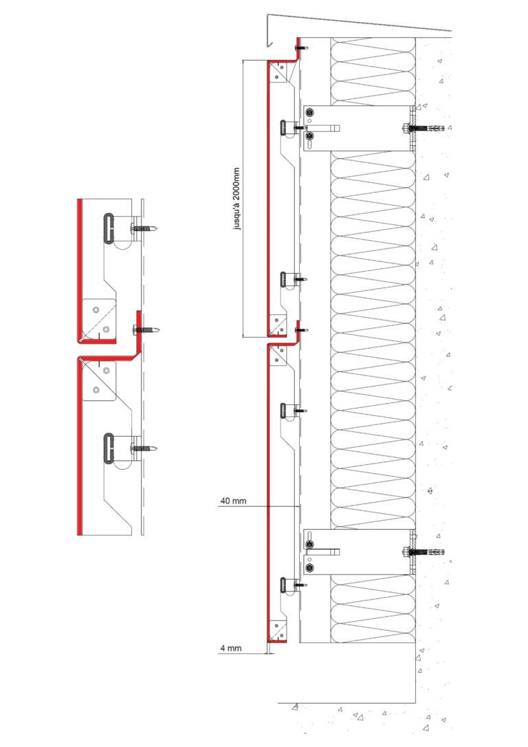 bardage schema